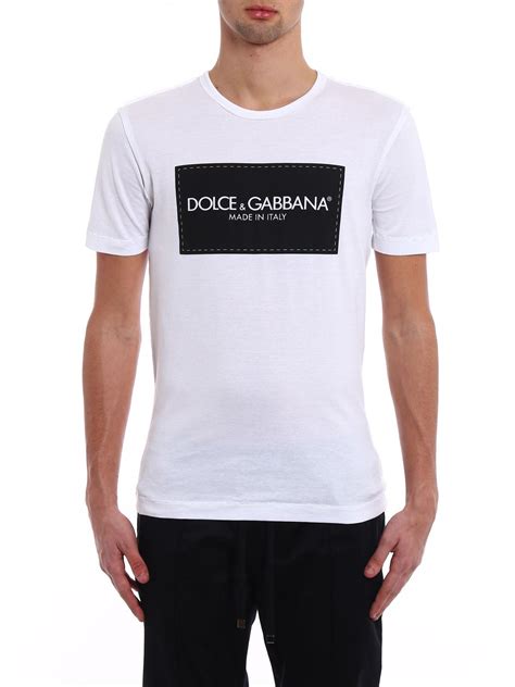 camiseta dolce gabbana made in italy|Dolce & Gabbana Embroidered Jersey T.